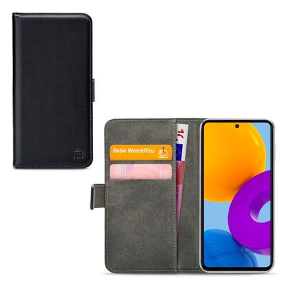 Mobilize Classic Gelly Wallet Samsung Galaxy M52 Klapphülle Portemonnaie - Schwarz