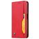 Mobigear Card Set Samsung Galaxy A30s Klapphülle Portemonnaie - Rot