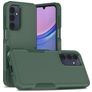 Mobigear Heavy Armor Durchsichtig Samsung Galaxy A16 Hülle Hardcase Backcover Stoßfest - Grün