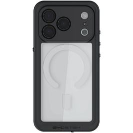 Ghostek Nautical Slim Durchsichtig iPhone 17 Pro Max Wasserdicht MagSafe Hülle Hardcase Backcover Stoßfest - Transparent