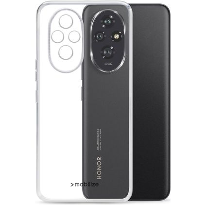Mobilize Gelly Durchsichtig HONOR 200 Hülle Flexibles TPU Backcover - Transparent
