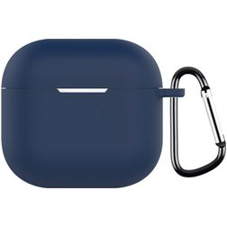 Mobigear Colors Apple AirPods 4 Hülle Flexibles Silikon - Blau