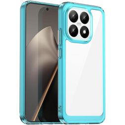 Mobigear Crystal Xiaomi 15T Hülle Hardcase Backcover - Blau