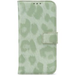 My Style Flex Wallet Samsung Galaxy S25 Ultra Klapphülle Portemonnaie - Green Leopard