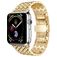 Mobigear Dragon Edelstahl Apple Watch Armband Faltschließe - 49/46/45/44 mm - Gold