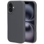 Mobiparts iPhone 16 Silikon Hülle Backcover - Urban Grey