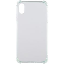 Mobigear Cushion iPhone XR Hülle Flexibles TPU Backcover Stoßfest - Grün