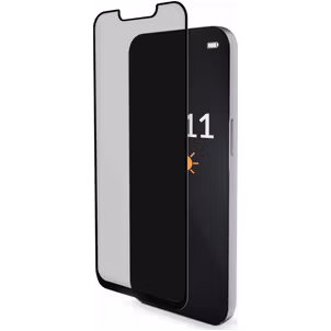 Mobilize iPhone 16 Pro Max Panzerglas Gehärtetes Glas Displayschutz Privacy - Hüllenfreundlich - Schwarz
