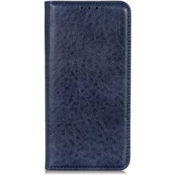 Mobigear Classic Elegance Samsung Galaxy A41 Hülle Klapphülle Geldbörse - Blau