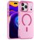 Mobigear Shockproof iPhone 17 Pro Max MagSafe Hardcase Backcover - Pink