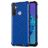 Mobigear Honeycomb Realme C3 Hülle Hardcase Backcover Stoßfest - Blau