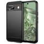 Mobigear Brushed Slim Google Pixel 8a TPU (flexibel) Backcover - Schwarz