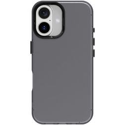 Mobigear Crystal iPhone 16 Hülle Hardcase Backcover - Schwarz