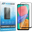Mobigear Premium Samsung Galaxy M33 Panzerglas Gehärtetes Glas Displayschutz - Hüllenfreundlich - Schwarz