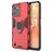Mobigear Armor Ring Realme C31 Hülle Hardcase Backcover Stoßfest mit Ringhalter - Rot