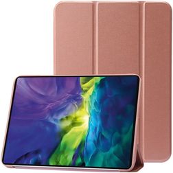 Mobigear Tri-Fold Gel iPad 11 (2025) Hülle TPU,Kunstleder Klapphülle - Roségold