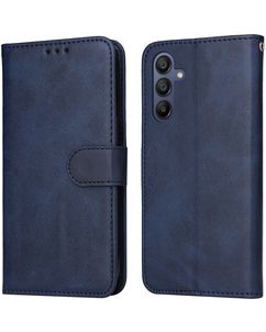 Mobigear Wallet Samsung Galaxy A16 Hülle Klapphülle Geldbörse - Blau