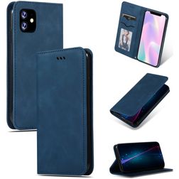 Mobigear Retro Slim iPhone 11 Klapphülle - Blau