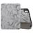 Mobigear Tri-Fold Marble iPad 11 (2025) Hülle Klapphülle + Stifthalter - Grau