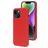 Mobiparts iPhone 14 Plus Silikon Hülle Backcover - Scarlet Red