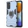 Mobigear Armor Ring Samsung Galaxy M23 Hülle Hardcase Backcover Stoßfest mit Ringhalter - Blau