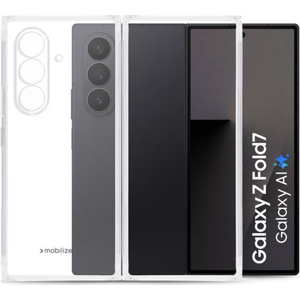 Mobilize Gelly Case Durchsichtig Samsung Galaxy Z Fold 8 Hülle Flexibles TPU Backcover - Transparent