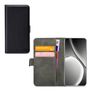 Mobilize Classic Gelly Wallet Realme GT 6 Klapphülle Portemonnaie - Schwarz
