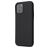 Mobigear Rubber Touch iPhone 12 Mini Silikon Hülle Backcover - Schwarz