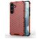 Mobigear Honeycomb Samsung Galaxy S24 Plus Hardcase Backcover Shockproof - Rot