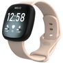 Mobigear Sport Dual Silikon Fitbit Versa 3 Armband Drückerschließe - Pink