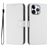 Mobigear Urban Wallet iPhone 16 Pro Max Hülle Klapphülle Geldbörse - Weiß
