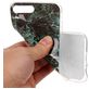 Mobigear Marble iPhone 8 Plus Hülle Flexibles TPU Backcover - Grün