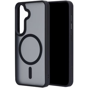 Mobiparts Hardcover Samsung Galaxy S25 MagSafe Hülle Hardcase Backcover - Satin Black
