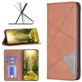 Mobigear Rhombus Slim Google Pixel 7 Hülle Klapphülle - Braun