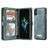 Caseme 008 iPhone XS Hülle Abnehmbare 2in1 Klapphülle Geldbörse - Blau Caseme 008 iPhone XS Hülle Abnehmbare 2in1 Klapphülle Geldbörse - Blau
