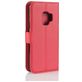 Mobigear Classic Samsung Galaxy S9 Hülle Klapphülle Geldbörse - Rot