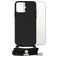 Mobilize Lanyard Gelly iPhone 13 Pro Max Flexibles TPU Handykette - Schwarz