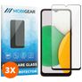 Mobigear Premium Samsung Galaxy A14 Panzerglas Gehärtetes Glas Displayschutz - Hüllenfreundlich - Schwarz (3er Pack)