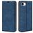 Mobigear Retro Slim iPhone 16e Hülle Klapphülle Geldbörse - Dunkelblau