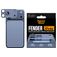 PanzerGlass FENDER iPhone 18 Pro Max Aluminum Kamera Schutz - Hüllenfreundlich - Blau