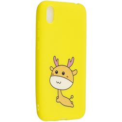 Mobigear Design HONOR 8S Hülle Flexibles TPU Backcover - Kitz