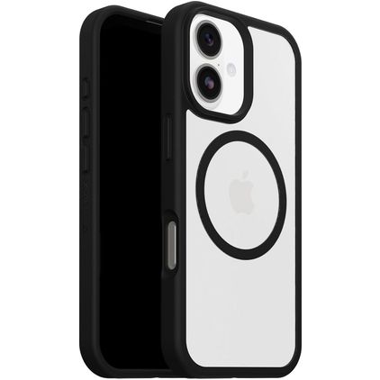 OtterBox React iPhone 17 MagSafe Hardcase Backcover Shockproof - Transparent / Schwarz