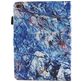 Mobigear Marble iPad 6 (2018) Hülle Klapphülle - Blau