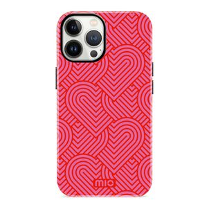 MIO iPhone 13 Pro MagSafe Hülle Hardcase Backcover - Wild Hearts