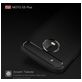 Mobigear Brushed Slim Motorola Moto G5 Plus Hülle Flexibles TPU Backcover - Schwarz