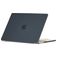 Mobigear Matte MacBook Air 13 Zoll (2022-2025) Hardcase Hülle MacBook Case - Schwarz - Model A2681 / A3113 / A3240