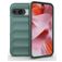Mobigear Bumpy Google Pixel 9 Pro Hülle Flexibles TPU Backcover - Dunkelgrün