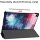 Mobigear Tri-Fold Samsung Galaxy Tab S6 Lite Hülle Klapphülle - Galaxis
