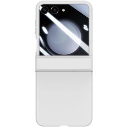Mobigear Colors Samsung Galaxy Z Flip 7 FE Hülle Hardcase Backcover - Weiß