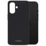Mobilize Rubber Gelly iPhone 16 Hülle Flexibles TPU Backcover - Schwarz